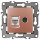 Розетка комбинированная RJ45+TV Эра 12-3110-14 Б0027449