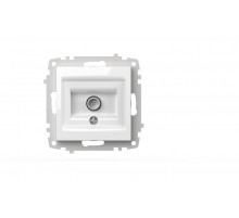 Розетка для TV с экраном (проходная) ELBI Zena Vega 609-015600-272