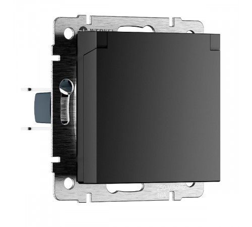 Розетка с защитной крышкой Werkel 4690389212895 W1171208 a069582 Розетка с защитной крышкой Werkel 4690389212895 W1171208 a069582
