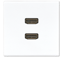 Розетка HDMI Jung MALS1133WW