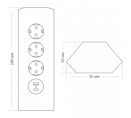 Блок розеток 50F (NEW) (3 секции и 2 USB) Mebax 00-00001588 Блок розеток 50F (NEW) (3 секции и 2 USB) Mebax 00-00001588