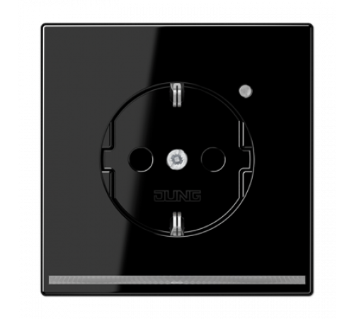 Розетка Schuko с LED подсветкой Jung LS1520-OSWLNW Розетка Schuko с LED подсветкой Jung LS1520-OSWLNW