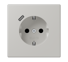 Розетка 2K+З USB Typ C Jung LC1520-18C205