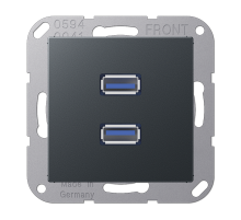 Розетка USB Jung MAA1153ANM