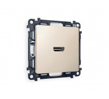 Комплект механизма розетки HDMI 2.0 40V/500mA 2.0GHz 5-18Gbit/s Ambrella Volt Alfa MA334010