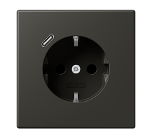 Розетка 2K+З USB Typ C Jung LC1520-18C259