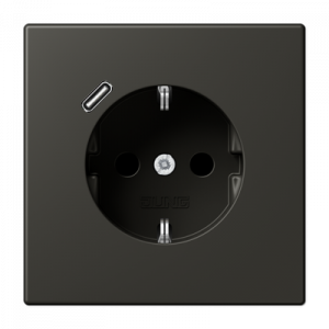 Розетка 2K+З USB Typ C Jung LC1520-18C259