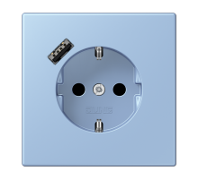 Розетка 2K+З USB Typ A Jung LC1520-18A207