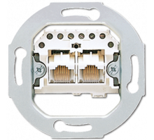 Розетка телефонная Jung UAE2X8UPO