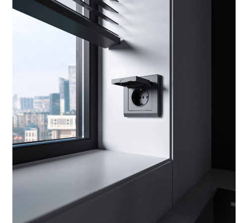 Розетка с защитной крышкой Werkel 4690389213182 W1171264 a069592 Розетка с защитной крышкой Werkel 4690389213182 W1171264 a069592