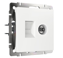 Розетка ТВ+Ethernet Werkel 4690389174414 W1181301
