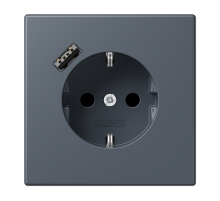 Розетка 2K+З USB Typ A Jung LC1520-18A262