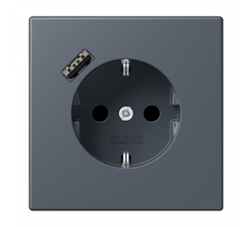 Розетка 2K+З USB Typ A Jung LC1520-18A262 Розетка 2K+З USB Typ A Jung LC1520-18A262