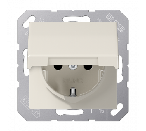 Розетка штепсельная Schuko Jung AS1520NBFKL Розетка штепсельная Schuko Jung AS1520NBFKL