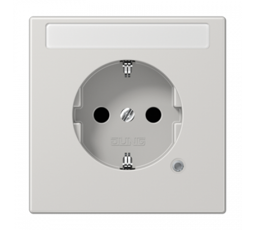 Розетка Schuko с индикатором режима работы Jung LS1520NAKOLG