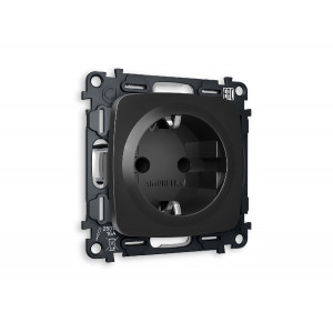 Комплект механизма розетки с/з cо шторками Ambrella Volt Omega MO807010