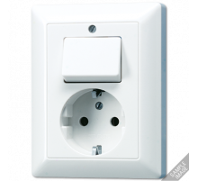 Розетка штепсельная Schuko Jung AS5576EU