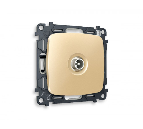 Комплект механизма TV розетки оконечной 50-870 MHz 1dB Ambrella Volt Omega MO613010 Комплект механизма TV розетки оконечной 50-870 MHz 1dB Ambrella Volt Omega MO613010