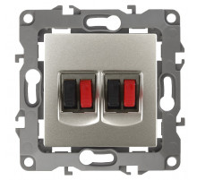 Розетка аудио двойная Эра 12-3112-15 Б0027470