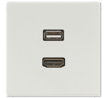 Розетка HDMI/USB Jung MALS1163LG