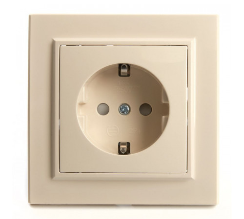 Розетка 1-местная Stekker PST16-9010-02 с защитной шторкой 39236 Розетка 1-местная Stekker PST16-9010-02 с защитной шторкой 39236