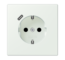 Розетка 2K+З USB Typ C Jung LC1520-18C210