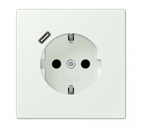 Розетка 2K+З USB Typ C Jung LC1520-18C210 Розетка 2K+З USB Typ C Jung LC1520-18C210