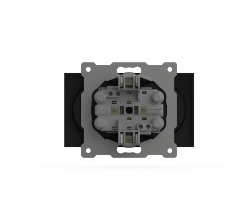 Розетка двухместная без заземления ELBI Zena Vega 609-014800-908 Розетка двухместная без заземления ELBI Zena Vega 609-014800-908