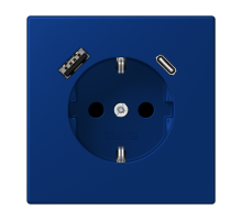 Розетка 2K+З USB Typ AC Jung LC1520-15CA261