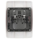 Розетка 2x2P Эра 12-2107-01 Б0031238