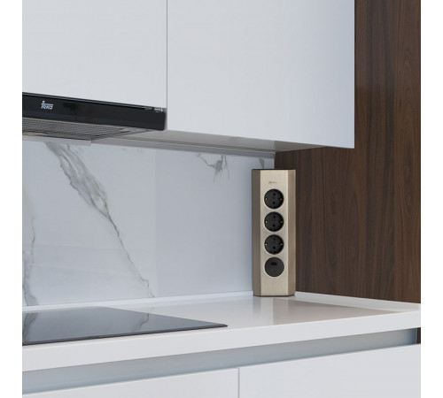 Блок розеток 50F (NEW) (3 секции и 2 USB) Mebax 00-00001588 Блок розеток 50F (NEW) (3 секции и 2 USB) Mebax 00-00001588