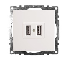 Розетка USB 2-местная Stekker Катрин 39686
