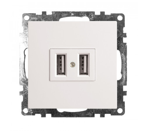 Розетка USB 2-местная Stekker Катрин 39686 Розетка USB 2-местная Stekker Катрин 39686