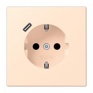 Розетка 2K+З USB Typ C Jung LC1520-18C238