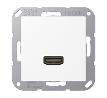 Розетка HDMI Jung MAA1112WWM