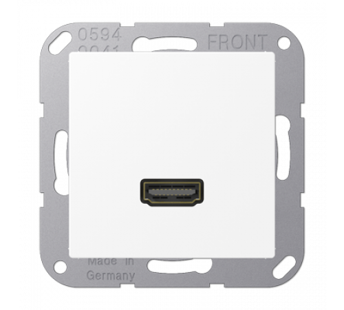 Розетка HDMI Jung MAA1112WWM