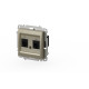 Розетка компьютерная двухместная ( Cat 6) ELBI Zena Vega 609-011400-248