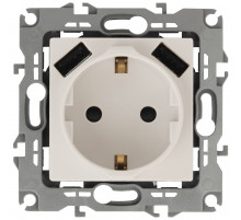 Розетка 2P+E со шторками и 2xUSB Эра 12-4109-02 Б0047841