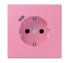 Розетка 2K+З USB Typ C Jung LC1520-18C246