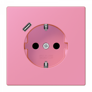 Розетка 2K+З USB Typ C Jung LC1520-18C246