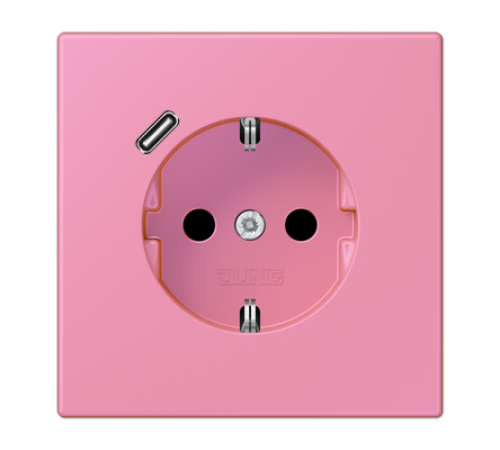 Розетка 2K+З USB Typ C Jung LC1520-18C246
