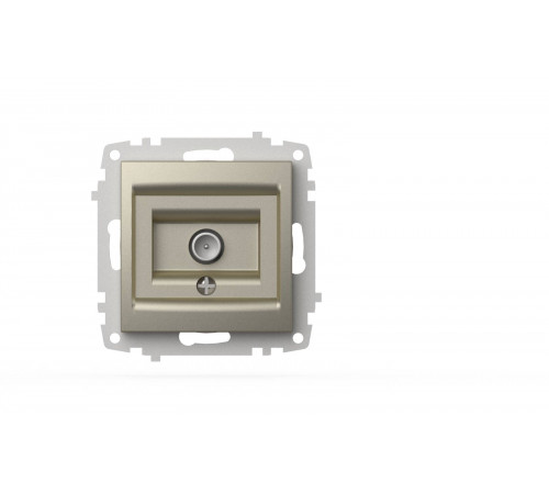 Розетка для TV с экраном (концевая) ELBI Zena Vega 609-011400-273 Розетка для TV с экраном (концевая) ELBI Zena Vega 609-011400-273