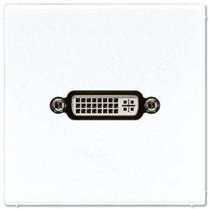 Розетка DVI Jung MALS1193WW