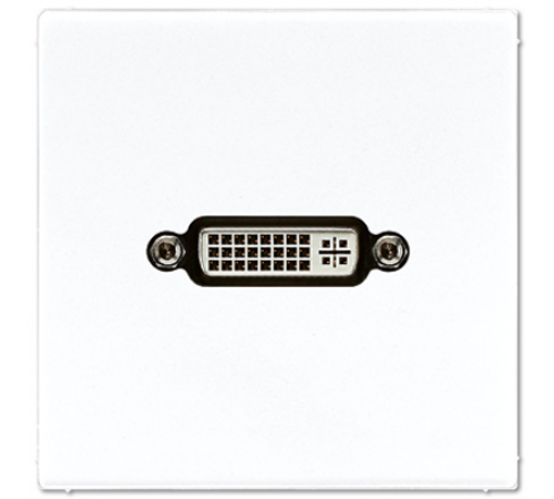 Розетка DVI Jung MALS1193WW