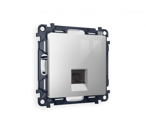 Комплект механизма телефонной розетки RJ-11(4P4C) со шторкой Ambrella Volt Alfa MA412030 Комплект механизма телефонной розетки RJ-11(4P4C) со шторкой Ambrella Volt Alfa MA412030