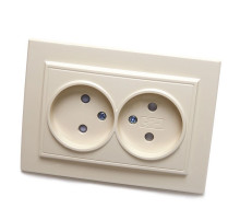 Розетка 2-местная Stekker PST10-9013-02 с защитной шторкой 39239