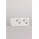Колодка 2вх с защитными шторками ELBI Myra 527-010200-200