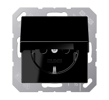 Розетка штепсельная Schuko Jung A1520BFKIKLSW