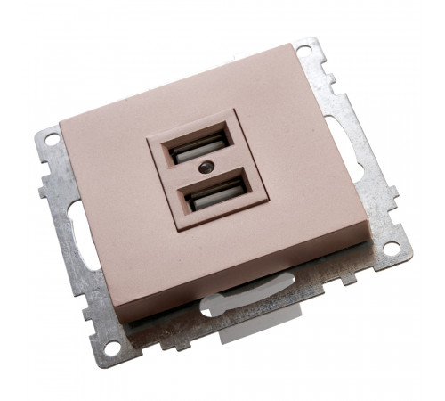 Розетка USB 2-местная Stekker Катрин 39602 Розетка USB 2-местная Stekker Катрин 39602