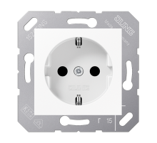 Розетка Schuko Jung CD5120BFWW